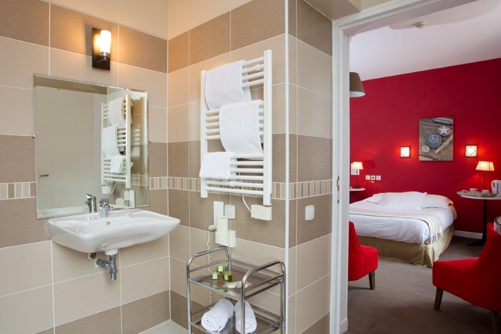 Hotel Le Bellevue Mers-les-Bains Exterior foto