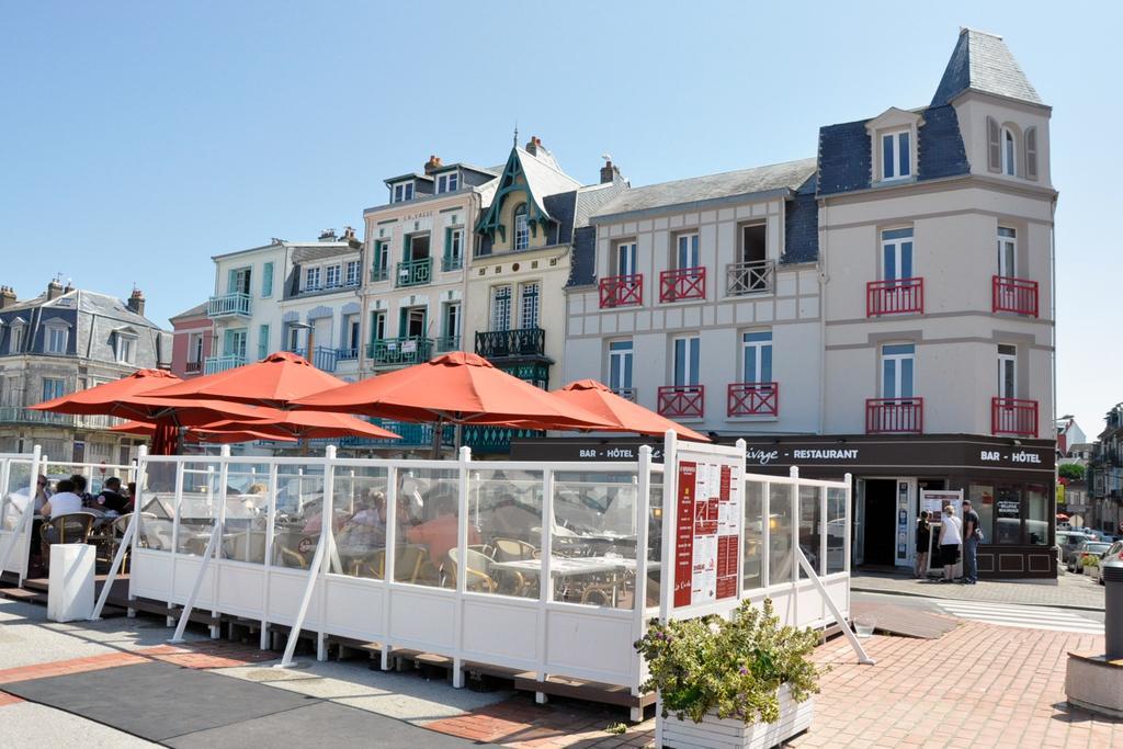 Hotel Le Bellevue Mers-les-Bains Exterior foto