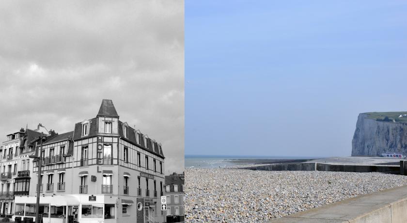 Hotel Le Bellevue Mers-les-Bains Exterior foto